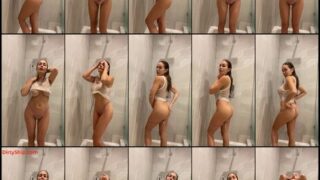 AVA FIORE NUDE SEE THOUGH WET CLOTHES IN SHOWER VIDEO