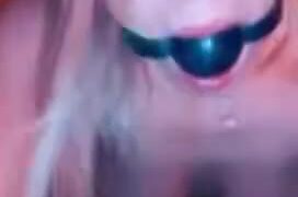 TheRealBrittFit Ball Gag Anal Sex OnlyFans Video Leaked Nude and OnlyFans